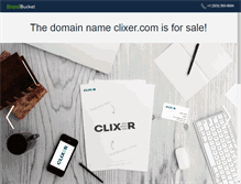 Tablet Screenshot of clixer.com